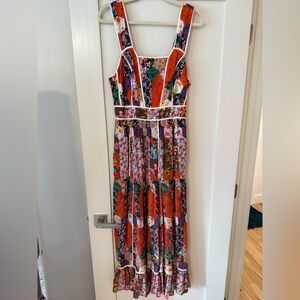 Anthropologie Patchwork Maxi Dress—so cute! 🥰
